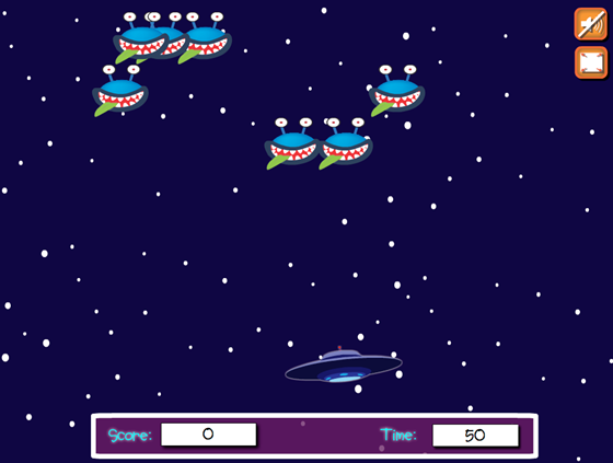 Interfaces: space invader