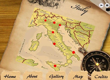 Interfaces: Flash page design