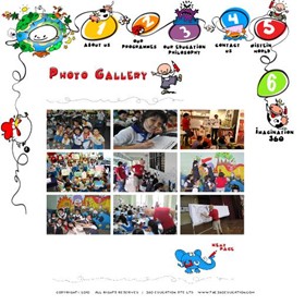 Interfaces: Flash gallery page