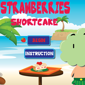 Interfaces: Flash game:Strawberry shortcake new design